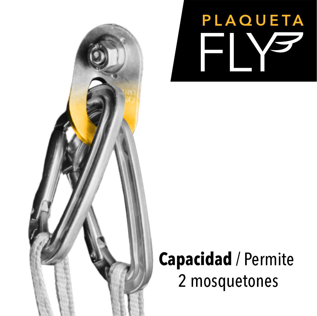 PLAQUETA FLY 10mm / Set 50 pzas