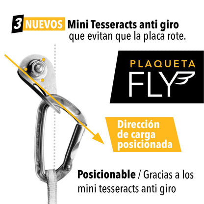 PLAQUETA FLY 10mm / Set 50 pzas