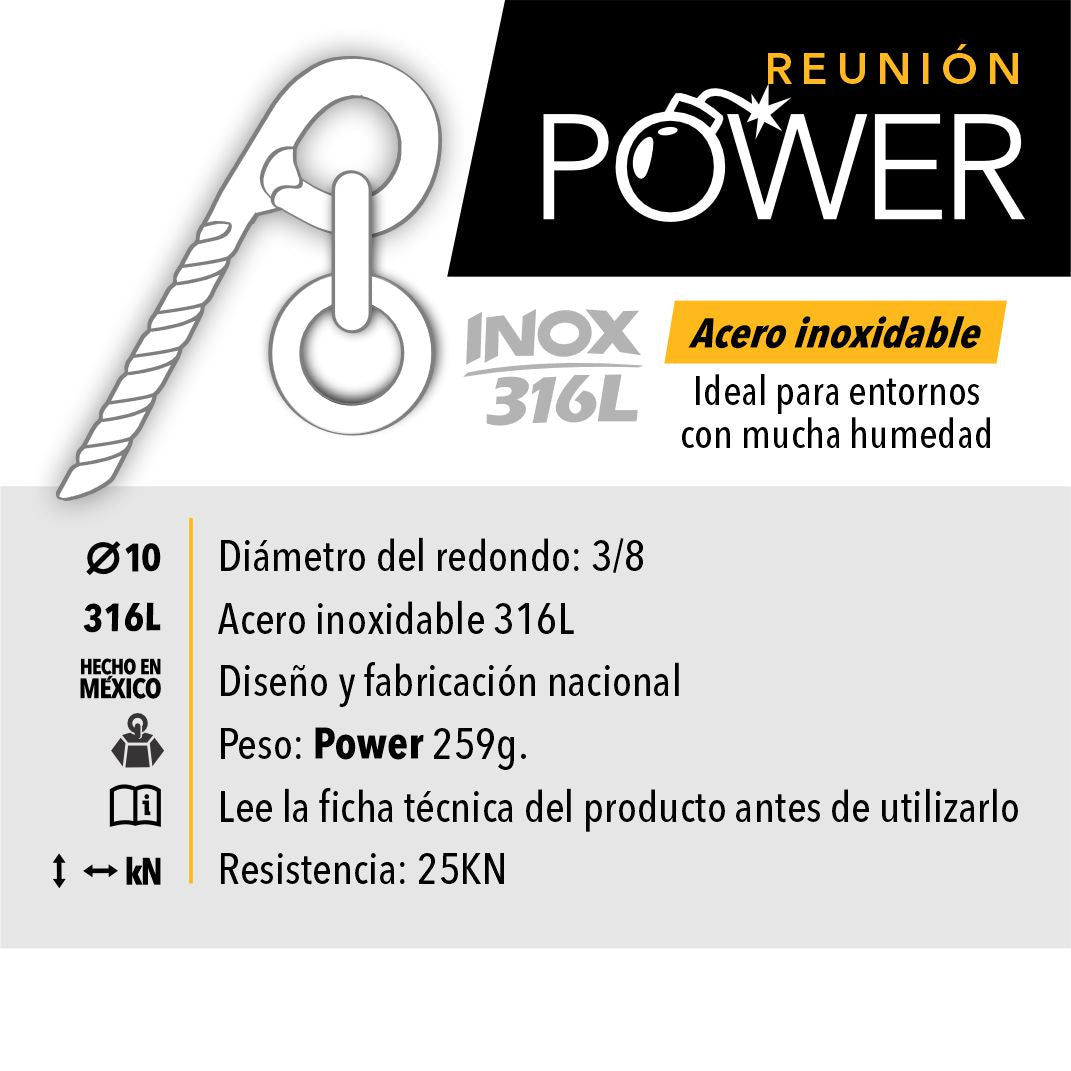 REUNIÓN POWER 3" / Set 10 pzas