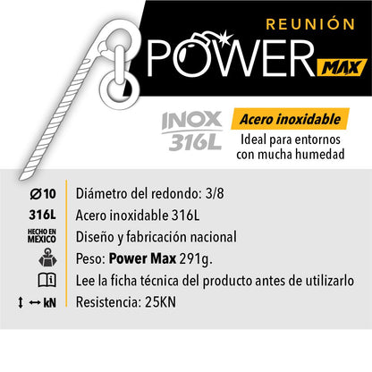 REUNIÓN POWER MAX 5" / Set 10 pzas