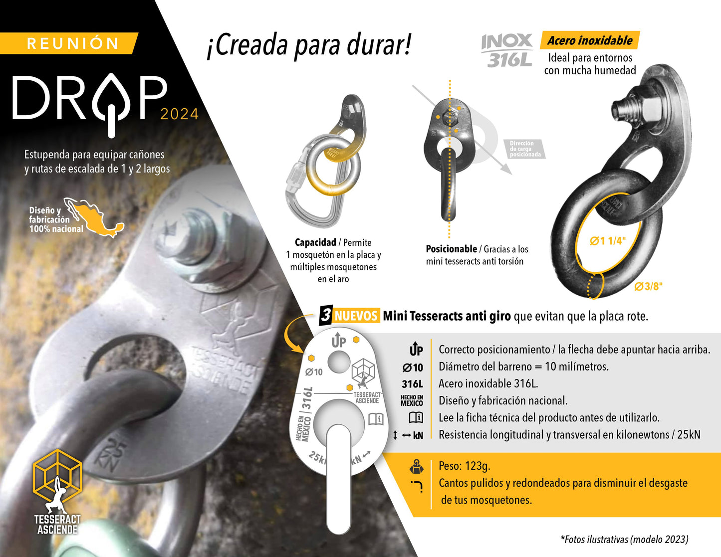 REUNIÓN DROP 10mm / Set 24 pzas